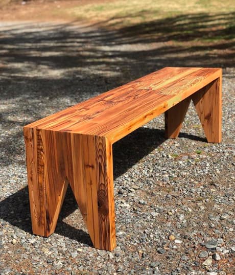 Beth D Smith Int | Bench in Benches & Ottomans by Basemeant WRX. Item made of wood