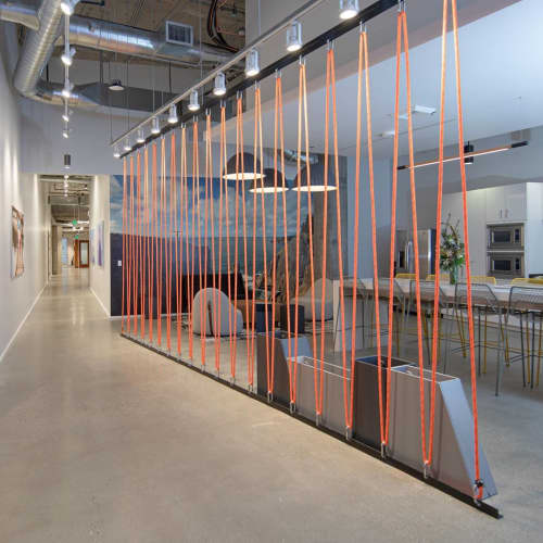 Rope Wall by Creoworks at Columbia Sportswear, Seattle Wescover Art