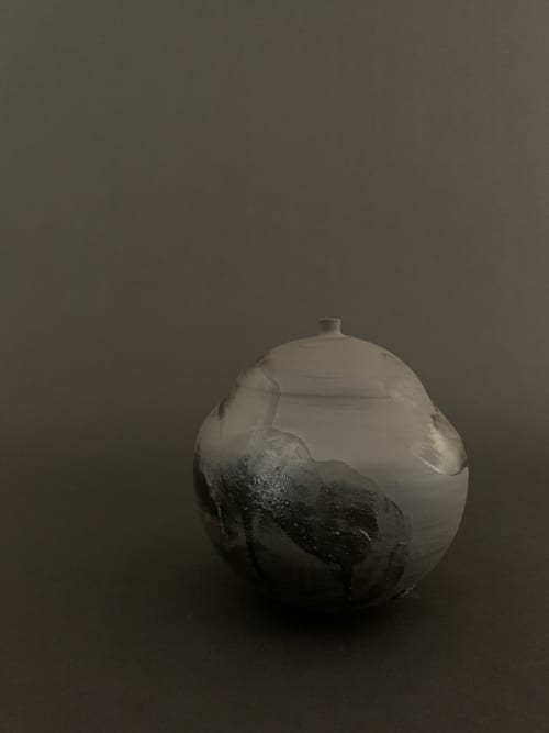 RWH-54 | Vase in Vases & Vessels by Rosa Wiland Holmes. Item composed of stoneware