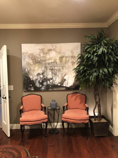 Erasures I | Oil And Acrylic Painting in Paintings by The Mink Gallery | Horseheads Residence in Horseheads. Item composed of canvas