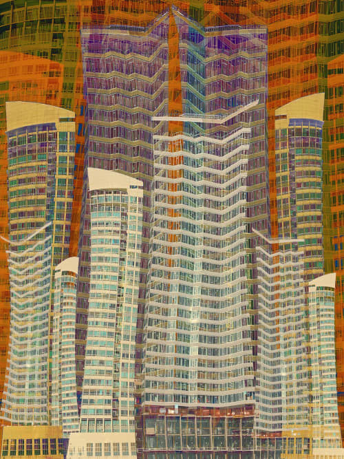 Chicago, New City | Photography by Lisa Levine. Item composed of paper in contemporary style