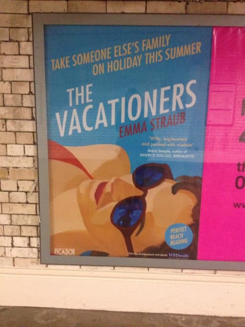 The Vacationers | Oil And Acrylic Painting in Paintings by Helena Wurzel. Item made of synthetic