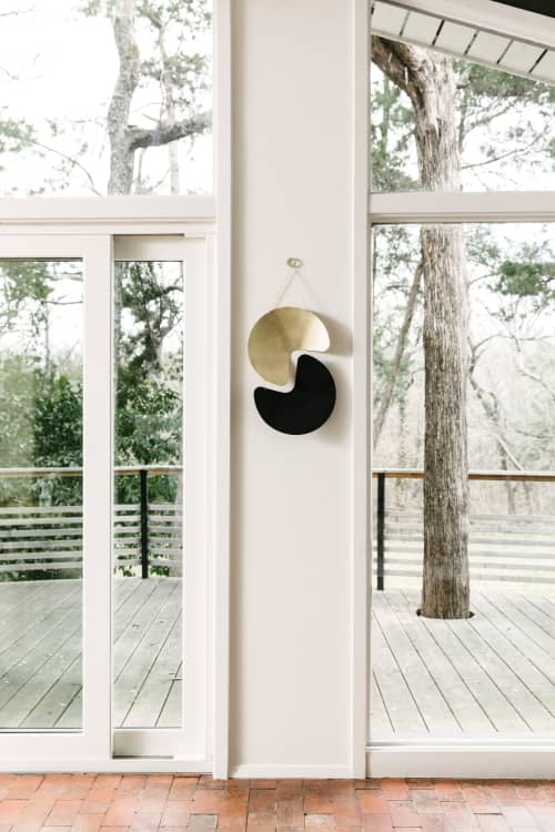 Echo Wall Hanging | Wall Sculpture in Wall Hangings by Circle & Line. Item made of brass compatible with contemporary and modern style