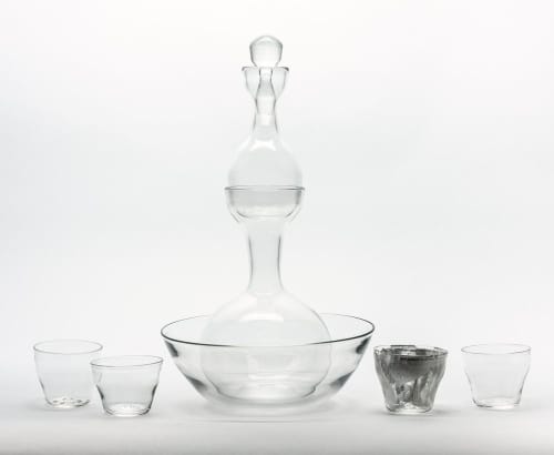 The Alchemist Decanter Set | Vessels & Containers by Esque Studio. Item composed of glass