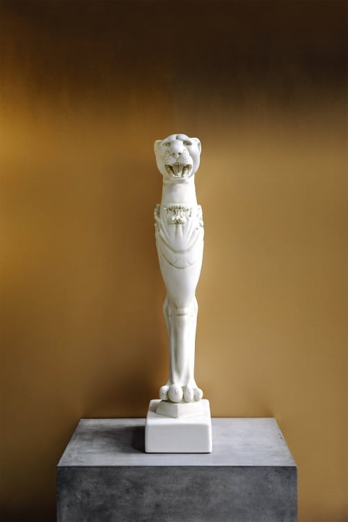 Jaguar | Sculptures by LAGU. Item made of marble