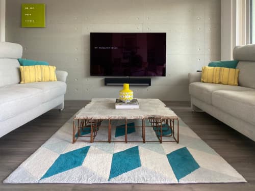 Wade No.4085-009 | Coffee Table in Tables by Stephan Schmitz / adorTable. Item composed of steel and concrete