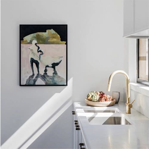 You Go Your Way, I'll Go Your Way Too | Oil And Acrylic Painting in Paintings by Emilie Syme-Lamont. Item made of synthetic