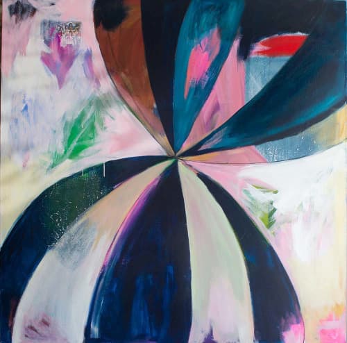 Two Peas, DIfferent Pods | Oil And Acrylic Painting in Paintings by Heather Kirtland. Item composed of canvas and synthetic