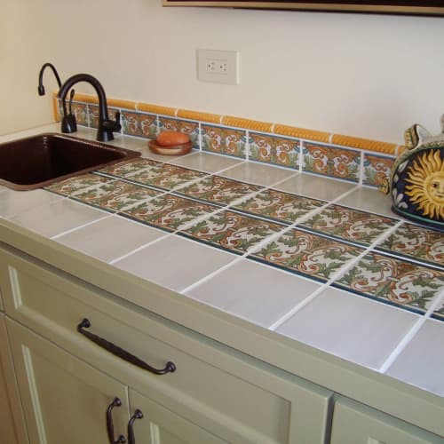 Spanish Tile | Tiles by Avente Tile. Item made of cement