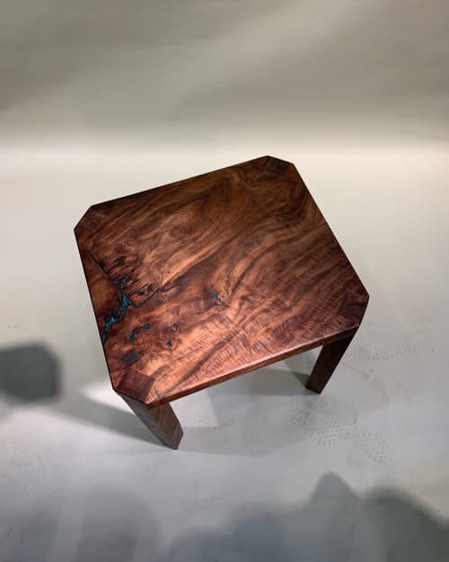 Dovetable | Side Table in Tables by Simon Silver Designs. Item made of walnut compatible with mid century modern and traditional style