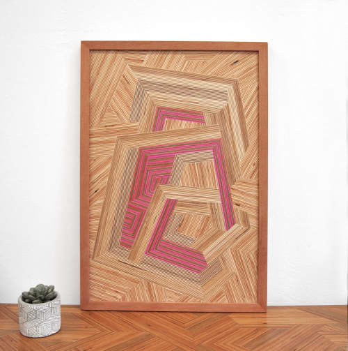 Wall Art - It wasn't that long ago | Wall Sculpture in Wall Hangings by Alexandra Cicorschi | San Francisco in San Francisco