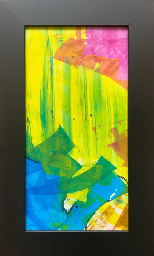 Abstract colorfields #1 | Oil And Acrylic Painting in Paintings by Noel Hefele