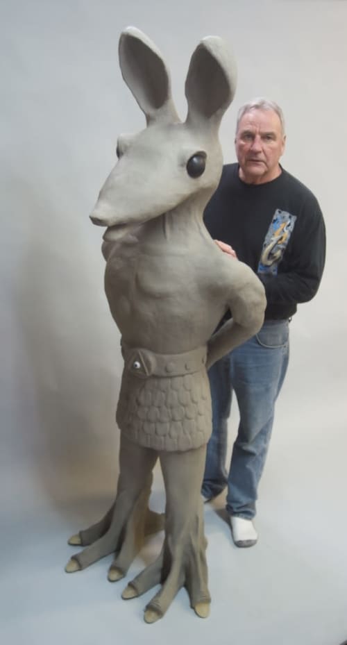 "Rex" | Sculptures by J.A. Mayer "Sculptor". Item made of metal