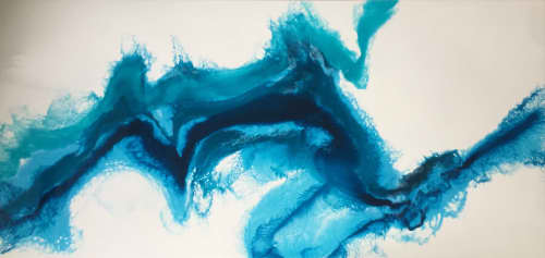 Inner Strength | Oil And Acrylic Painting in Paintings by Art By Skevi. Item made of wood with synthetic