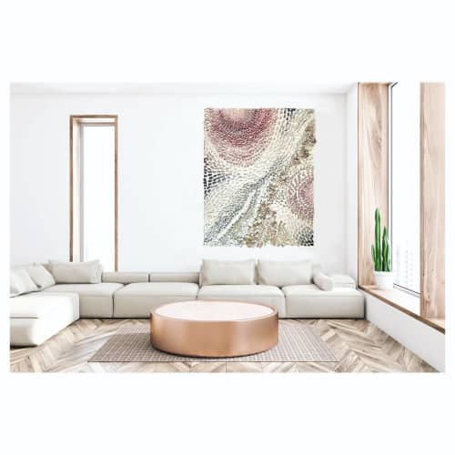 Personal Narratives - Inception | Sculptures by Lauren Naomi. Item composed of canvas and ceramic in contemporary or modern style