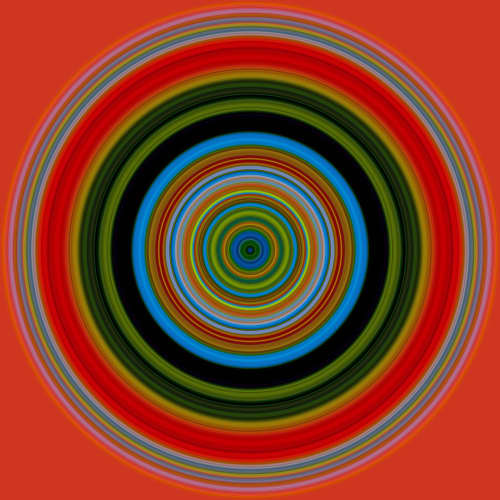 “Stem Cell Oculus #8” | Oil And Acrylic Painting in Paintings by John Holt Smith. Item composed of aluminum