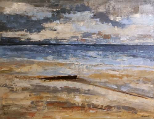 Plage by Sophie DUMONT | Wescover Paintings