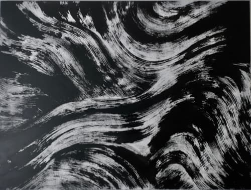 Black River #2 | Oil And Acrylic Painting in Paintings by Chris Baumgartner-artist. Item made of canvas