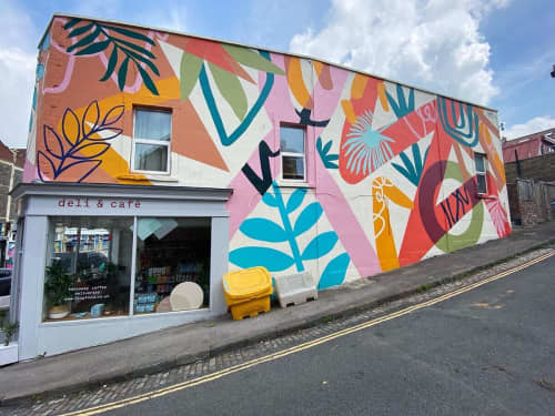 UPFEST 2021 / 75 WALLS 75 DAYS / STREET ART | Street Murals by Sophie Rae. Item composed of synthetic
