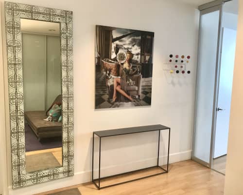 The Salon, 40" X 46", Archival Pigment on Acrylic Face Mount, Edition 3/5 | Prints by Steven Rudin. Item made of paper with synthetic