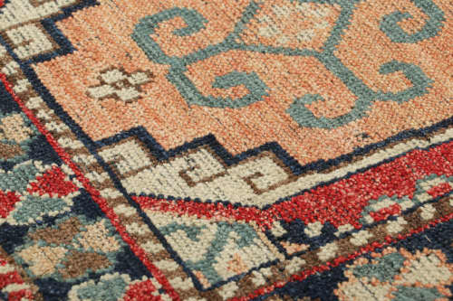 Rug & Kilim’s Tribal Custom Rug Sample with Red, Beige | Area Rug in Rugs by Rug and Kilim