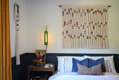 Banbas large tapestry - Macrame Wall hanging | Wall Hangings by HILO Fiber Art. Item made of fiber