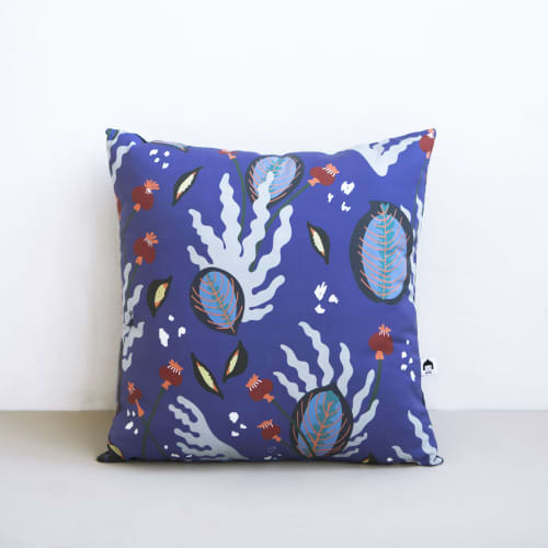 The Third Day GENESIS Printed Cushion | Pillows by Studio NAMA | Tel Aviv-Yafo in Tel Aviv-Yafo