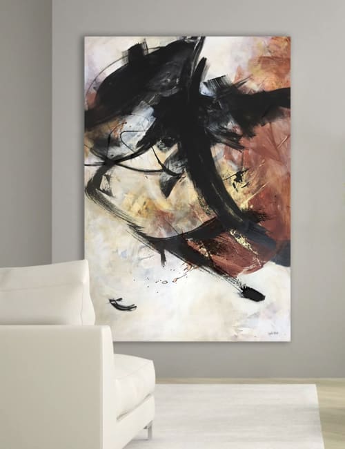 Express Your Dreams | Oil And Acrylic Painting in Paintings by Lynette Melnyk. Item made of canvas