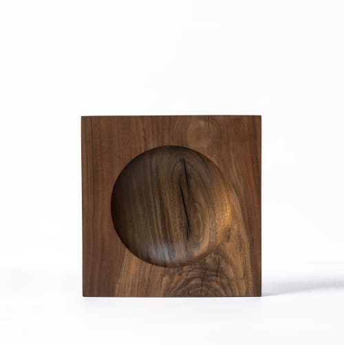 Subtraction Maquette 2, 2018. | Wall Sculpture in Wall Hangings by Christopher Norman Projects. Item composed of walnut