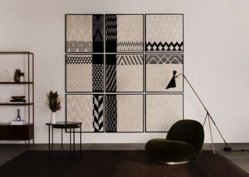 Diversity | Wall Sculpture in Wall Hangings by Fault Lines. Item composed of cotton