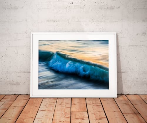 The Uniqueness of Waves XI | Limited Edition Print | Photography by Tal Paz-Fridman | Limited Edition Photography. Item composed of paper compatible with contemporary and country & farmhouse style