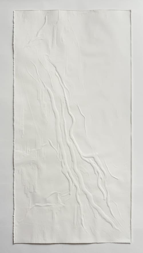 The River in the Tree III (Beginning) | Oil And Acrylic Painting in Paintings by Yechel Gagnon. Item composed of paper