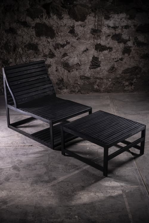 Pino Negro Lounge Chair | Chairs by NO AGE FURNITURE STUDIO. Item composed of oak wood