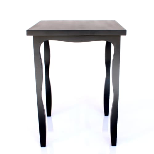 Squiggle Side Table | End Table in Tables by Greg Palombo. Item composed of wood compatible with boho and mid century modern style