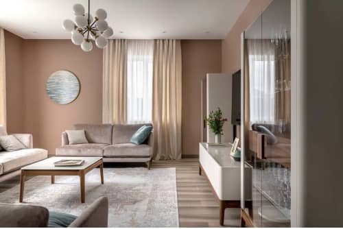 “Sea” mosaic wall art | Art & Wall Decor by Julia Gorbunova. Item composed of ceramic & glass