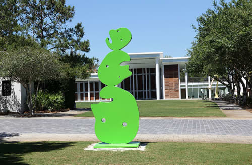 Pity The Monsters | Public Sculptures by Jeffie Brewer. Item composed of steel