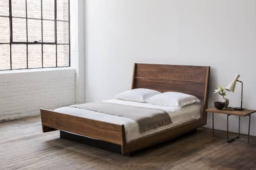 Ab5 Bed | Beds & Accessories by Atlas Industries | Newburgh in Newburgh. Item made of walnut