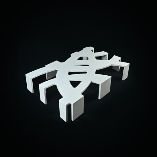 StiltS - Arabescato marble side table | Tables by DFdesignLab - Nicola Di Froscia. Item made of marble compatible with contemporary style