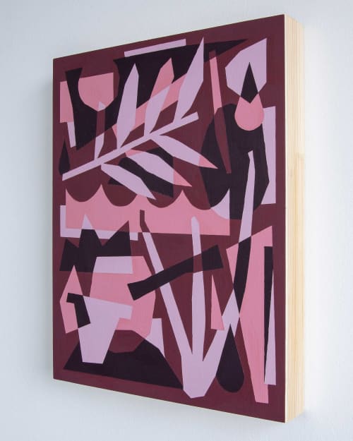 Pink Pandemic Painting | Paintings by Noah Levy