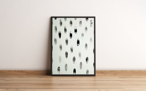 Petals Falling *unframed | Prints by Scorparium by Victrola Studio. Item composed of paper in minimalism or contemporary style