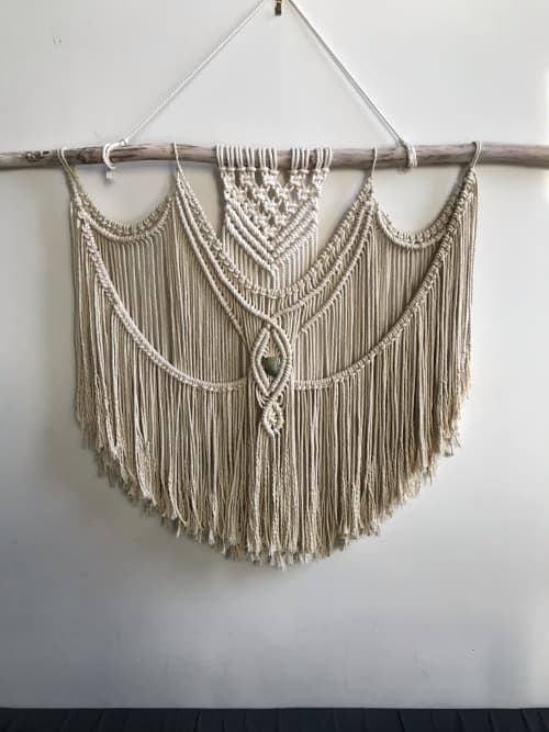 The Third Eye | Macrame Wall Hanging in Wall Hangings by Gissell Studio - Fiber & Botanical Art