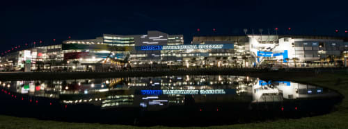 Daytona International Speedway | Signage by Jones Sign Company | Daytona International Speedway in Daytona Beach. Item composed of metal