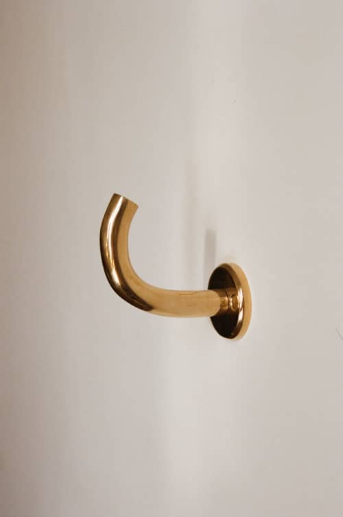 FAUNA Wall Hook | Hardware by Maha Alavi Studio. Item composed of brass compatible with minimalism and contemporary style