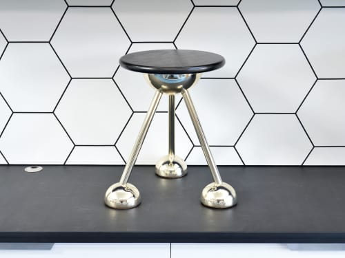 Apollo Tripod | Stool in Chairs by Connor Holland | Connor Holland in Icklesham