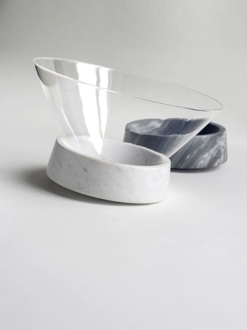 Egocentrico | Decorative Bowl in Decorative Objects by gumdesign. Item composed of marble in contemporary style