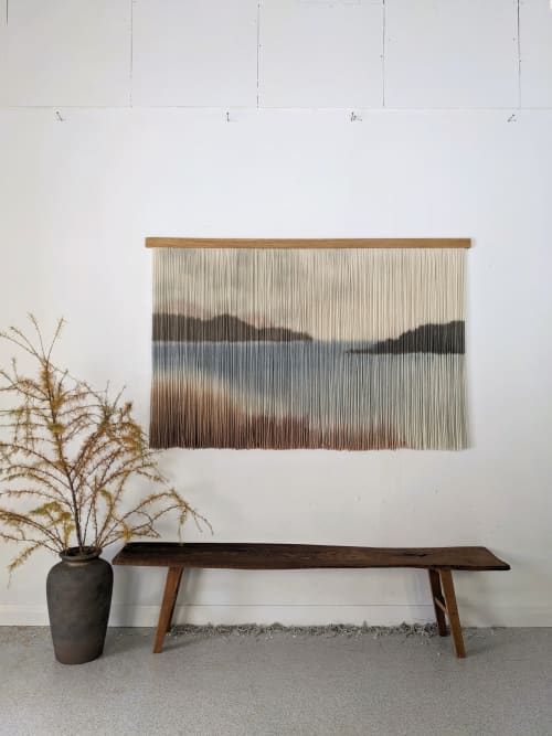 Coastal Whispers #1 | Decorative Objects by Kat | Home Studio. Item composed of canvas in boho or country & farmhouse style
