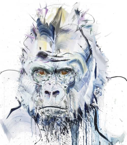 Silverback III | Paintings by Dave White