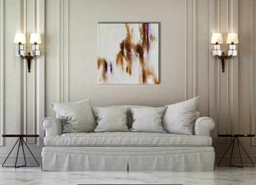 Metamorphosis 7 | Oil And Acrylic Painting in Paintings by Aarti Bartake. Item made of canvas with synthetic