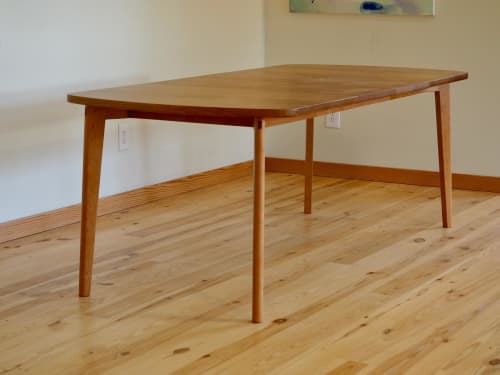Ballard Dining Table | Tables by Tilt Shift Design. Item made of wood works with mid century modern & contemporary style