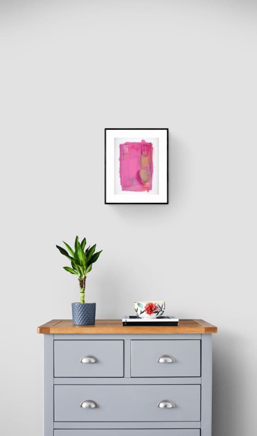 Play Drawing #3 — Contemporary Abstract Oil on Paper (14×11 | Oil And Acrylic Painting in Paintings by Vincent Salvati – Contemporary Abstract Painter | NJ`. Item made of paper compatible with contemporary and modern style